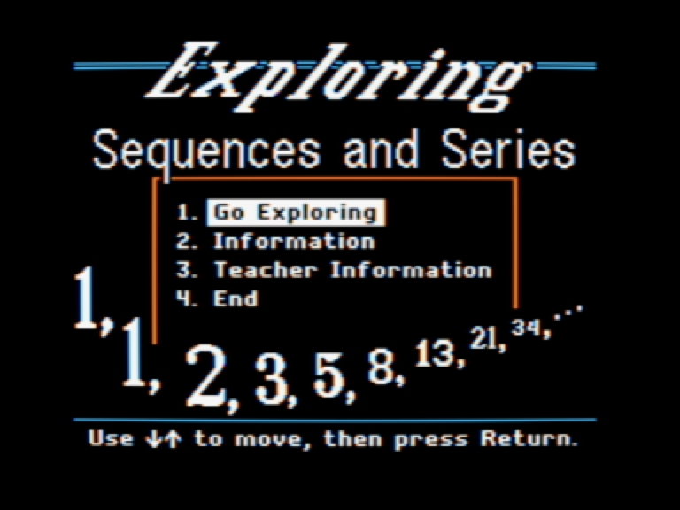 Exploring Sequences and Series screenshot 1 of 6