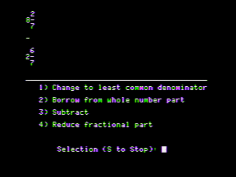 Subtracting Mixed Fractions screenshot 4 of 4