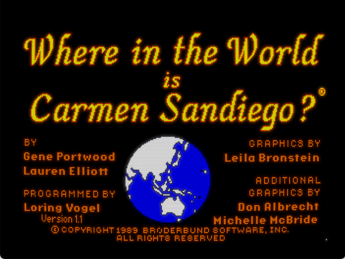 Where in the World is Carmen Sandiego? screenshot 1 of 5