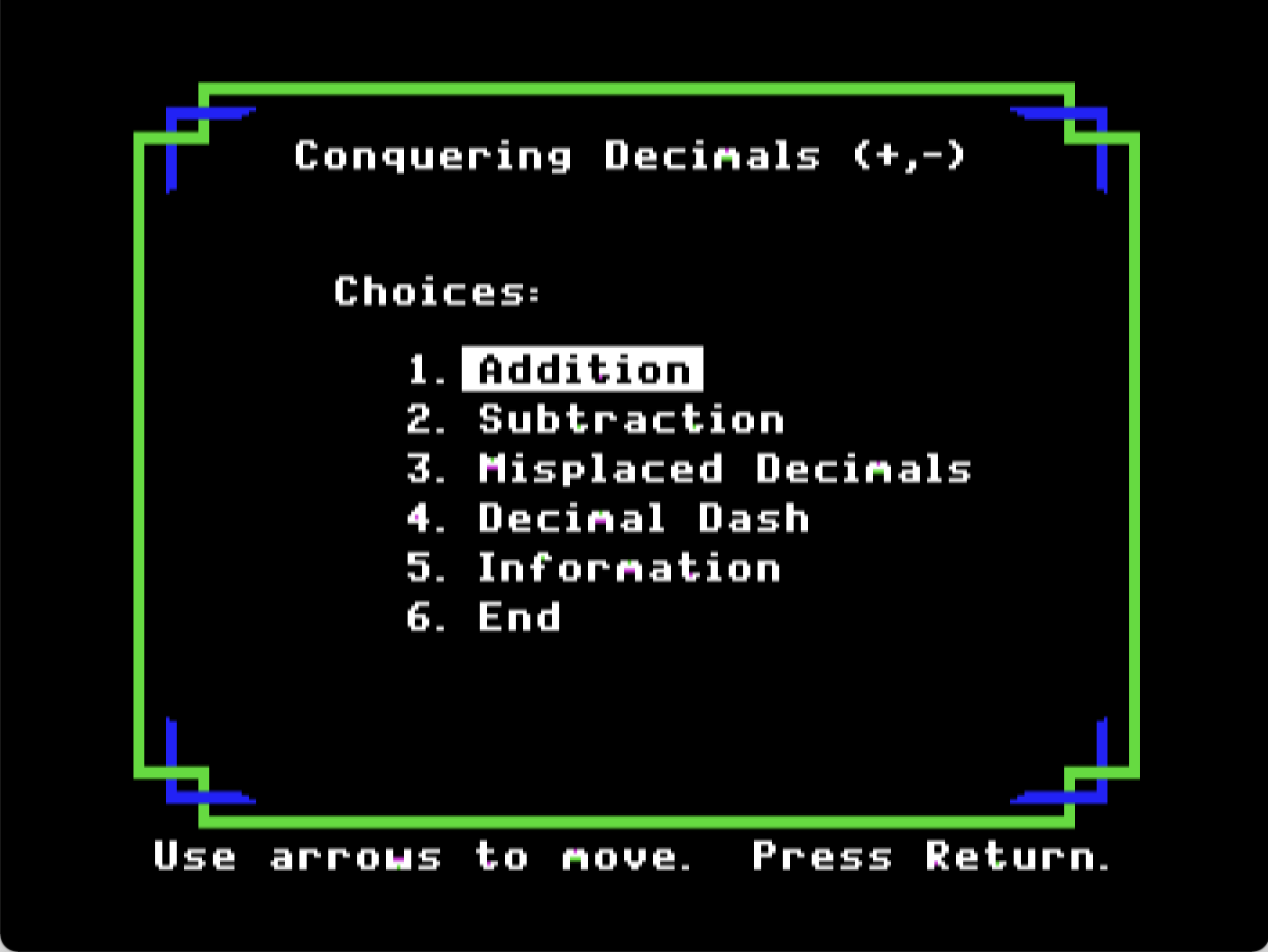 Conquering Decimals (+, -) screenshot 1 of 4