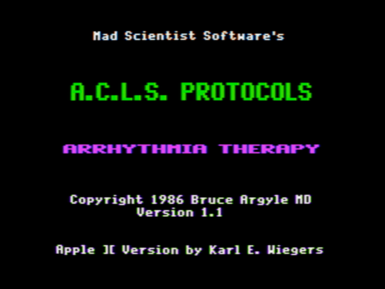 A.C.L.S. Protocols: Arrhythmia Therapy screenshot 1 of 4