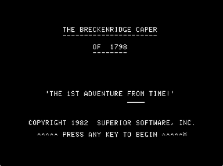 The Breckenridge Caper of 1798 screenshot 2 of 3