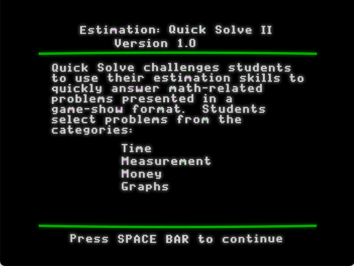 Estimation: Quick Solve II screenshot 3 of 7