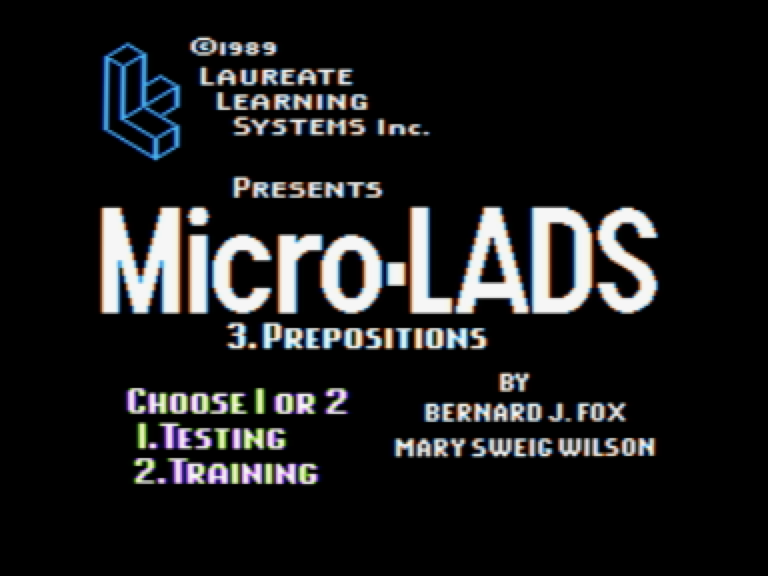 Micro-LADS 3: Prepositions screenshot 1 of 3