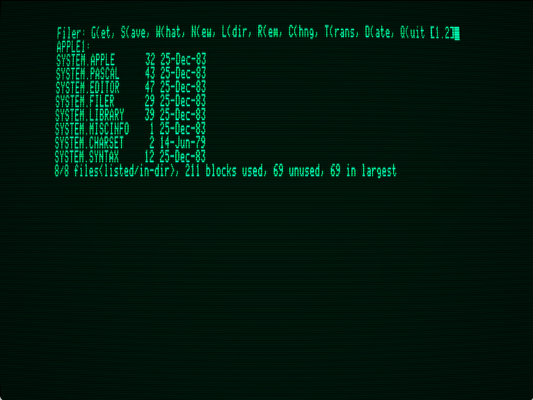 Apple Pascal screenshot 3 of 3