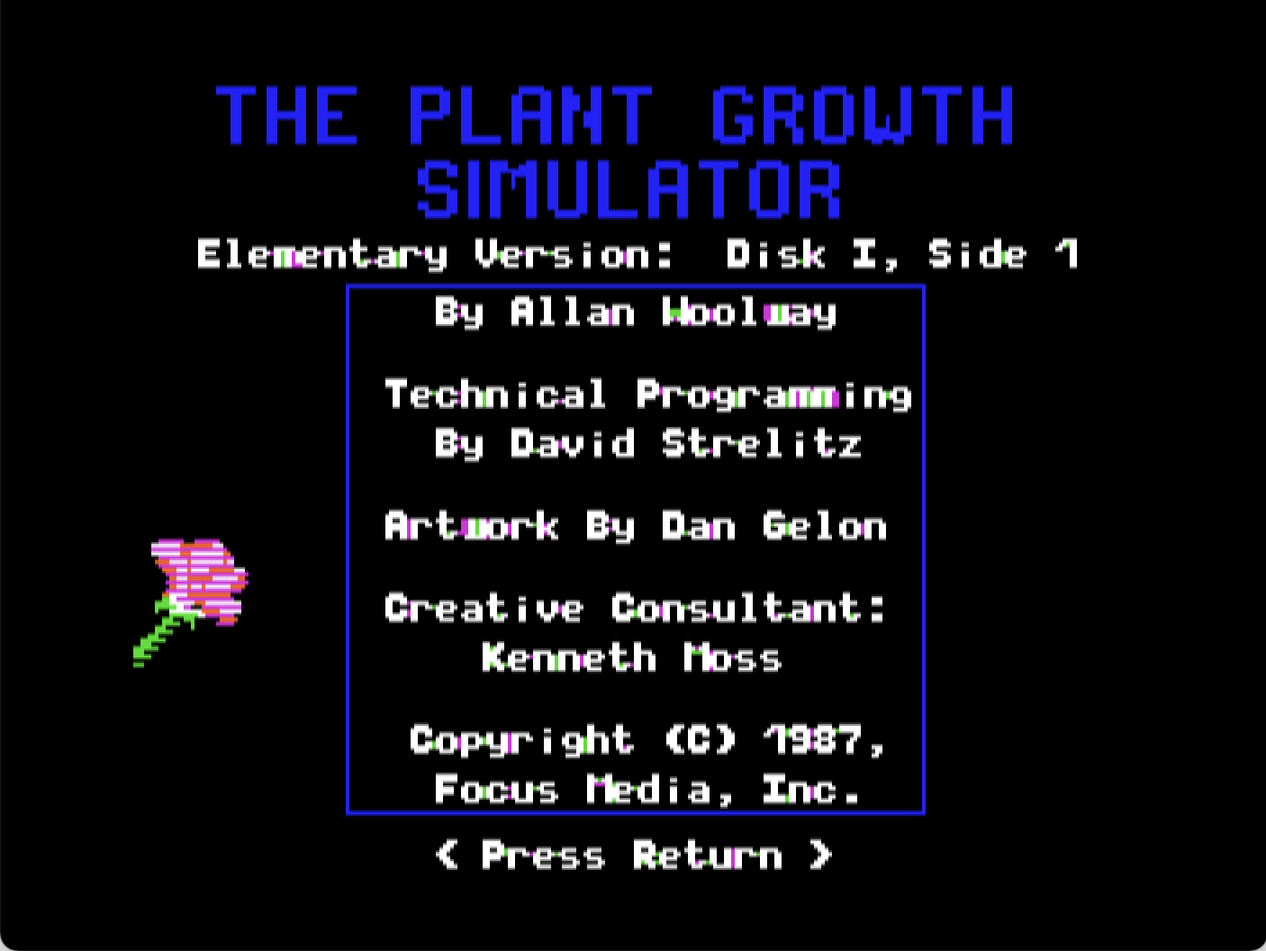 The Plant Growth Simulator: Elementary Version screenshot 1 of 4