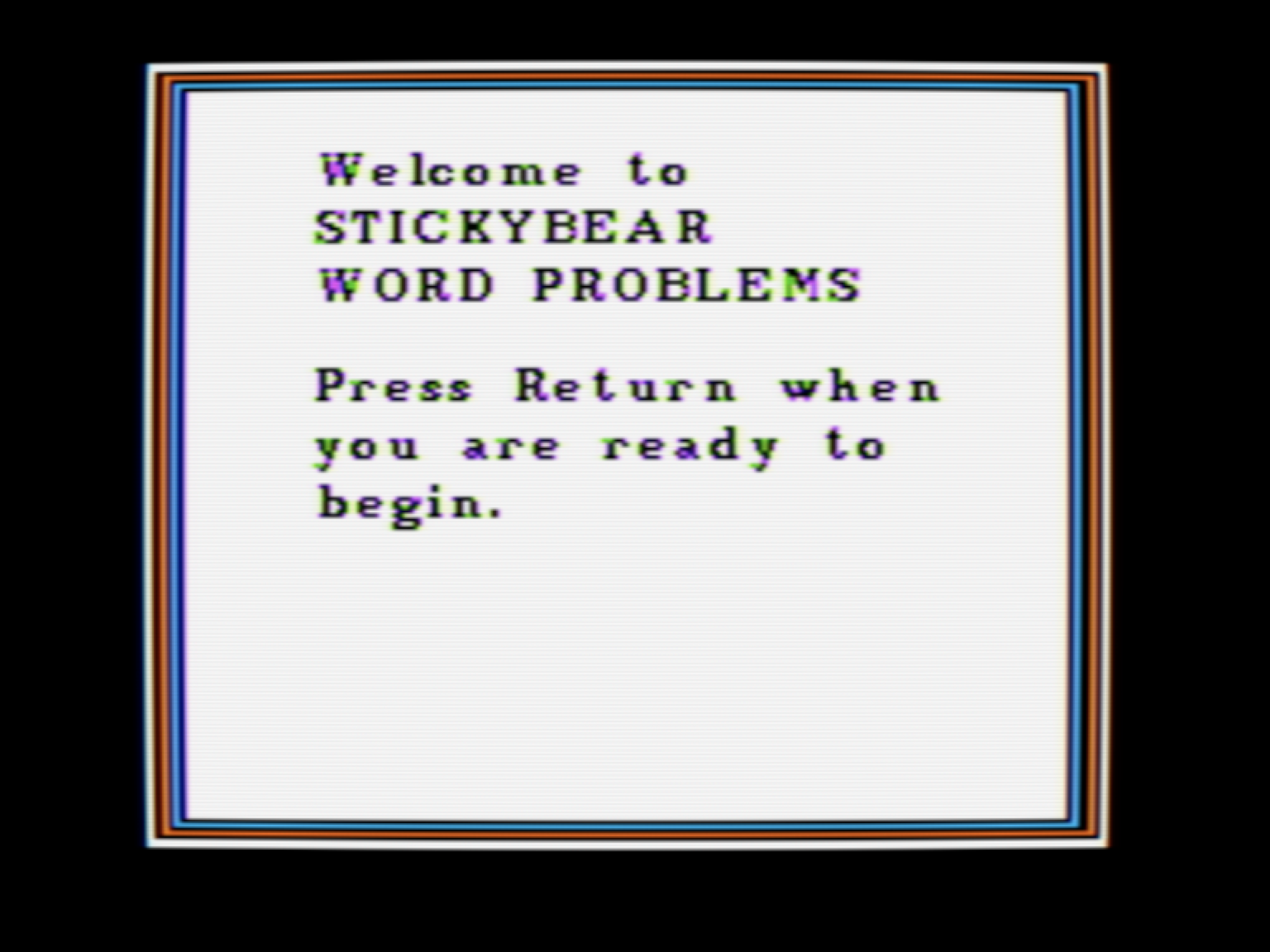 Stickybear Word Problems screenshot 4 of 5
