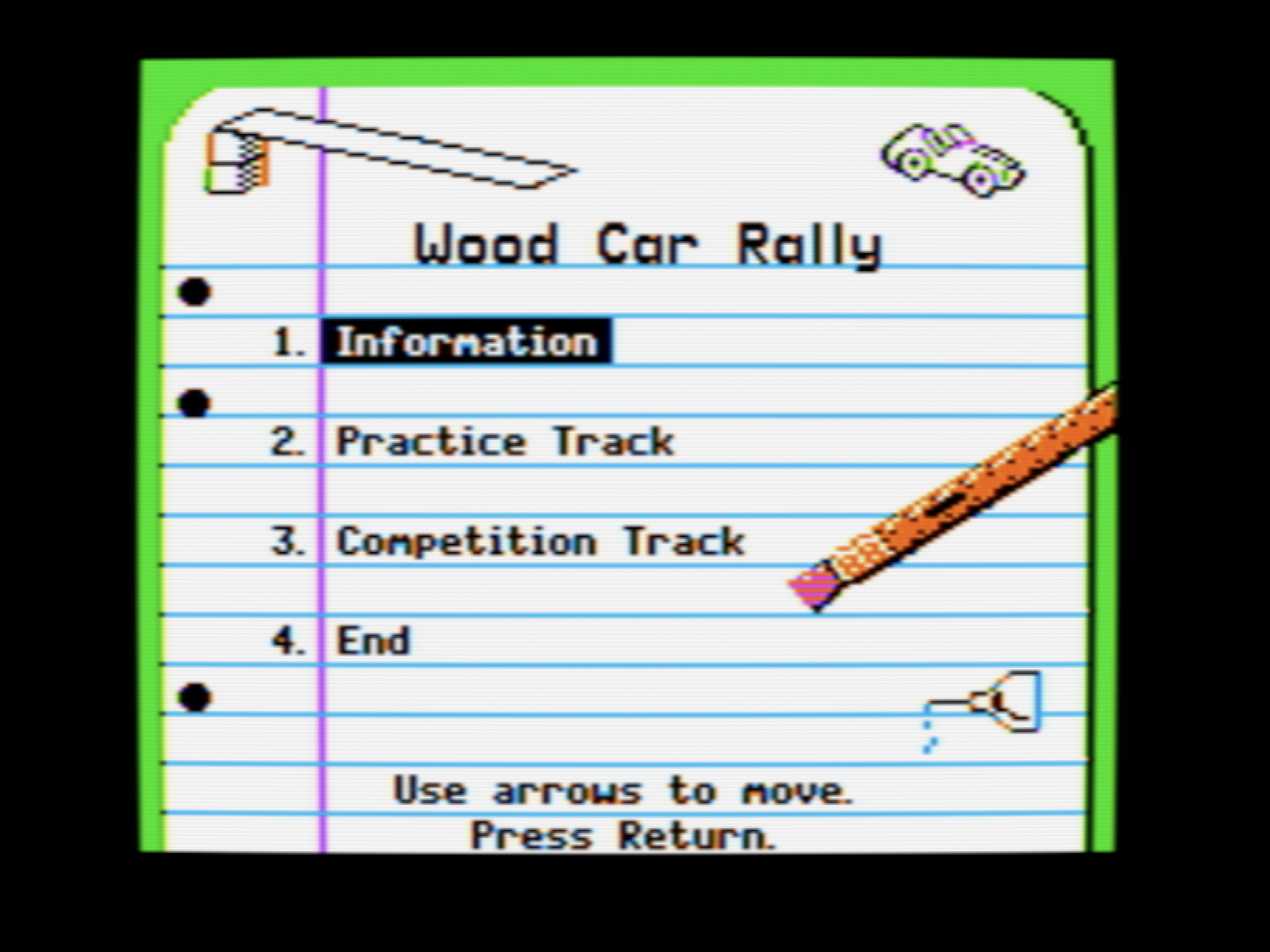 Wood Car Rally screenshot 2 of 3
