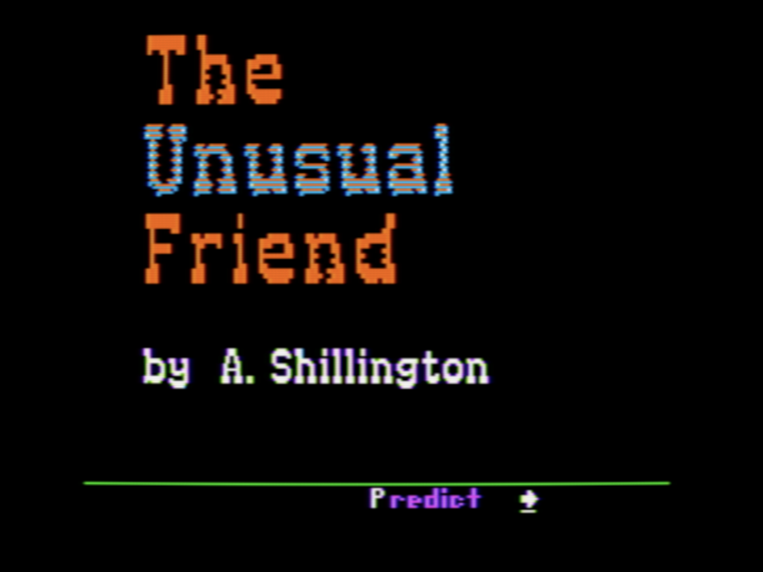 The Puzzler: A Program for Developing Reading Strategies screenshot 5 of 5