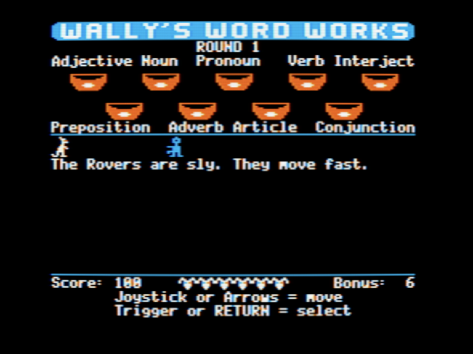Wally's Word Works: The Parts of Speech Game screenshot 3 of 3