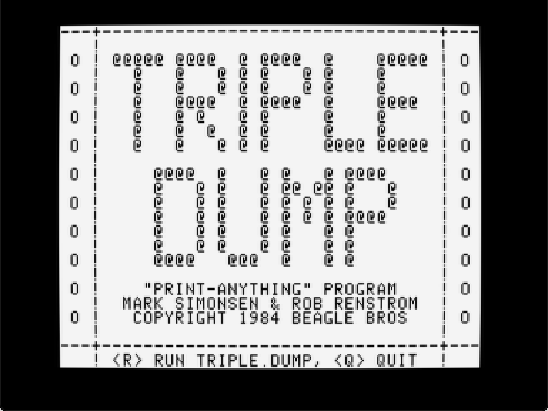 Triple-Dump screenshot 1 of 2