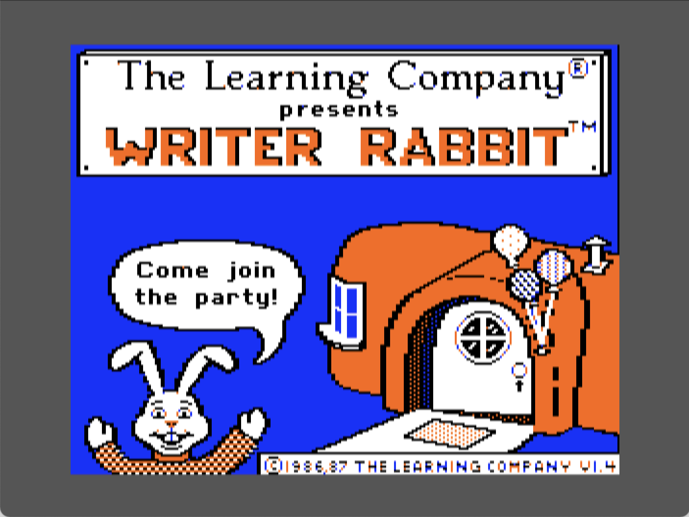 Writer Rabbit screenshot 1 of 3