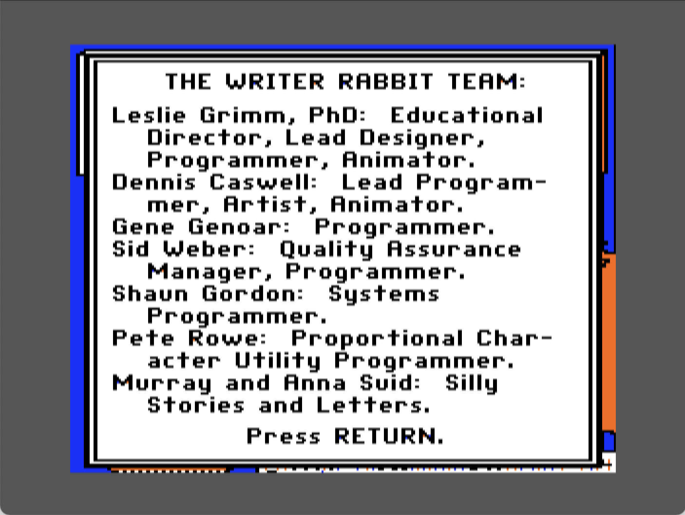 Writer Rabbit screenshot 2 of 3