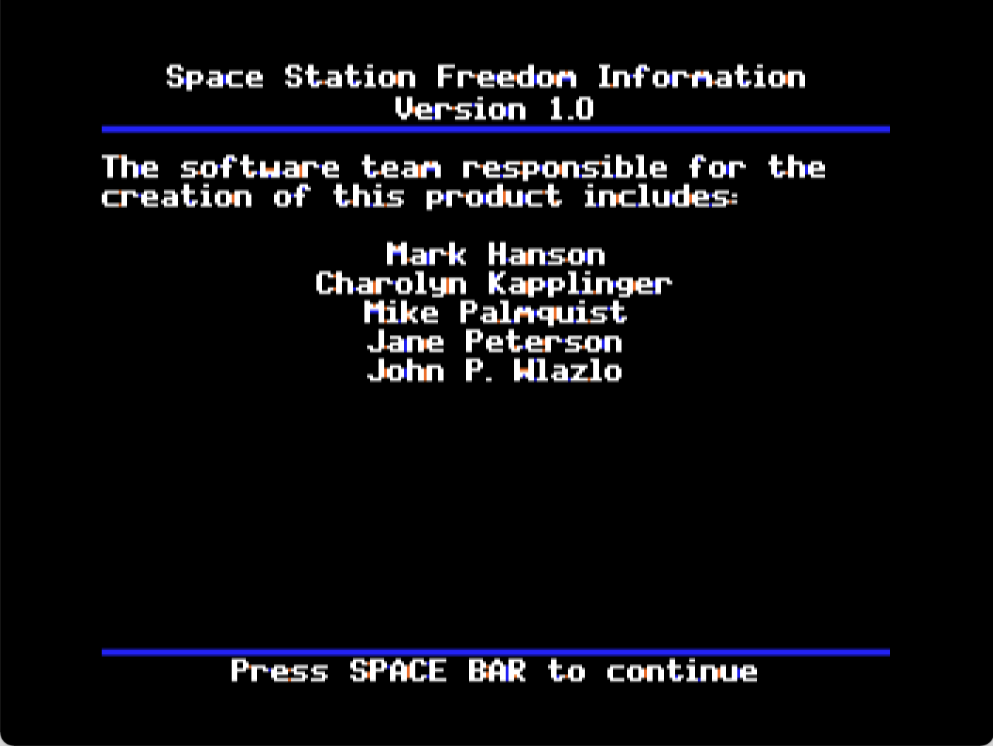 Space Station Freedom screenshot 3 of 4