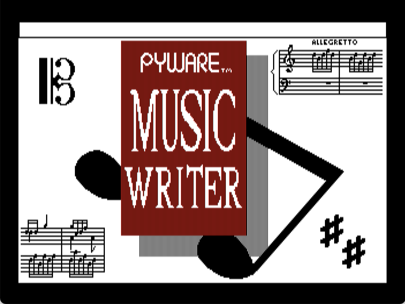 Pyware Music Writer screenshot 1 of 3