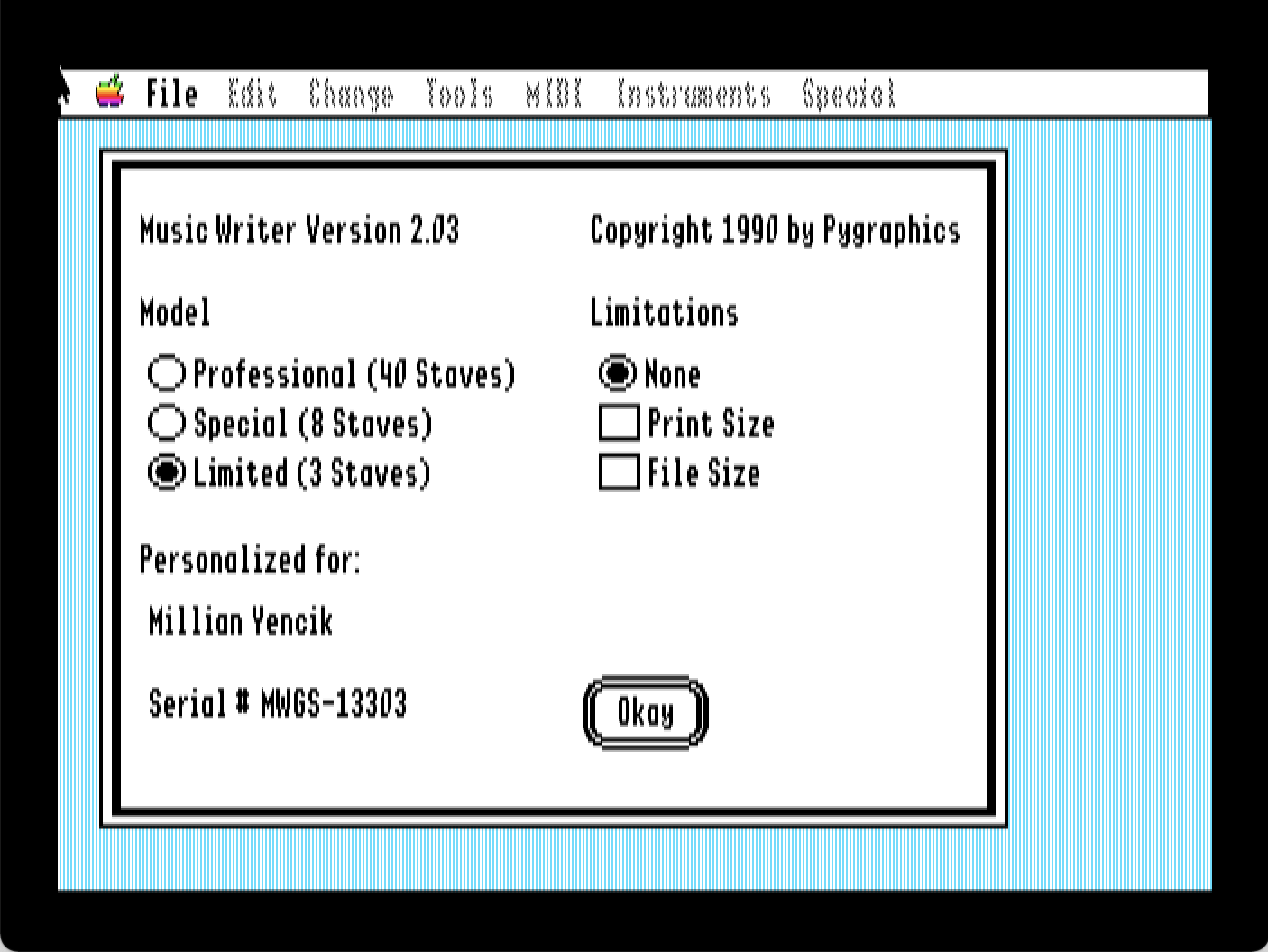 Pyware Music Writer screenshot 3 of 3