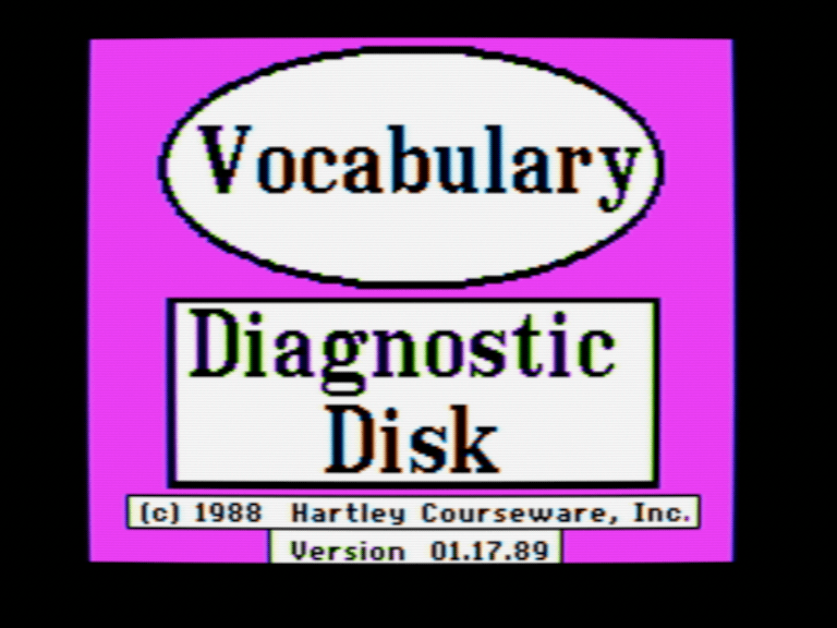 Diagnostic Tests: Vocabulary screenshot 1 of 3