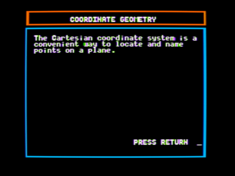 Coordinate Geometry screenshot 2 of 4