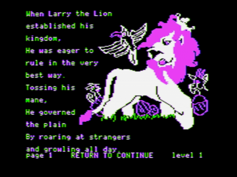 Animal Bytes: Larry the Lion screenshot 3 of 3