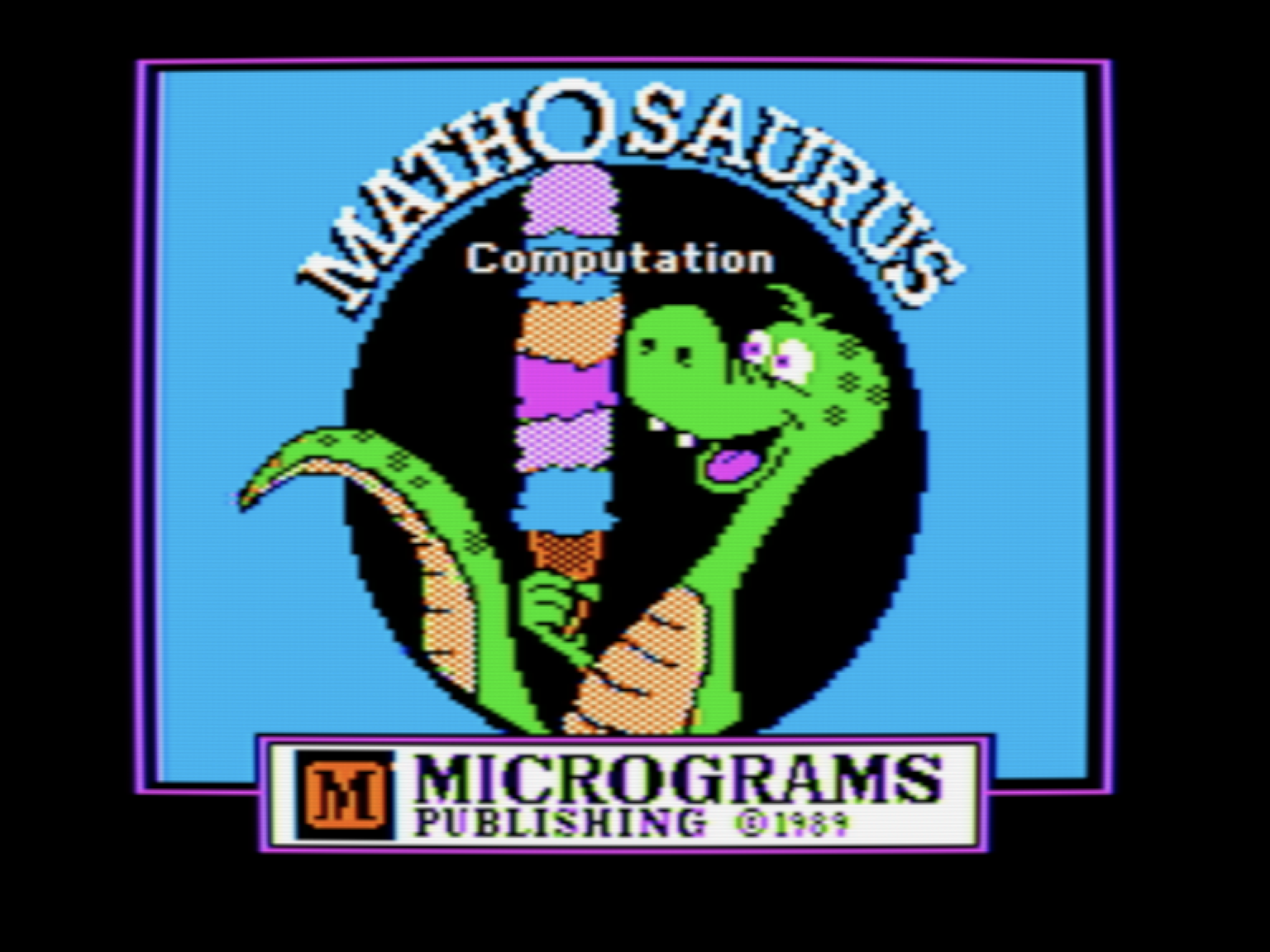 Mathosaurus: Computation screenshot 1 of 3