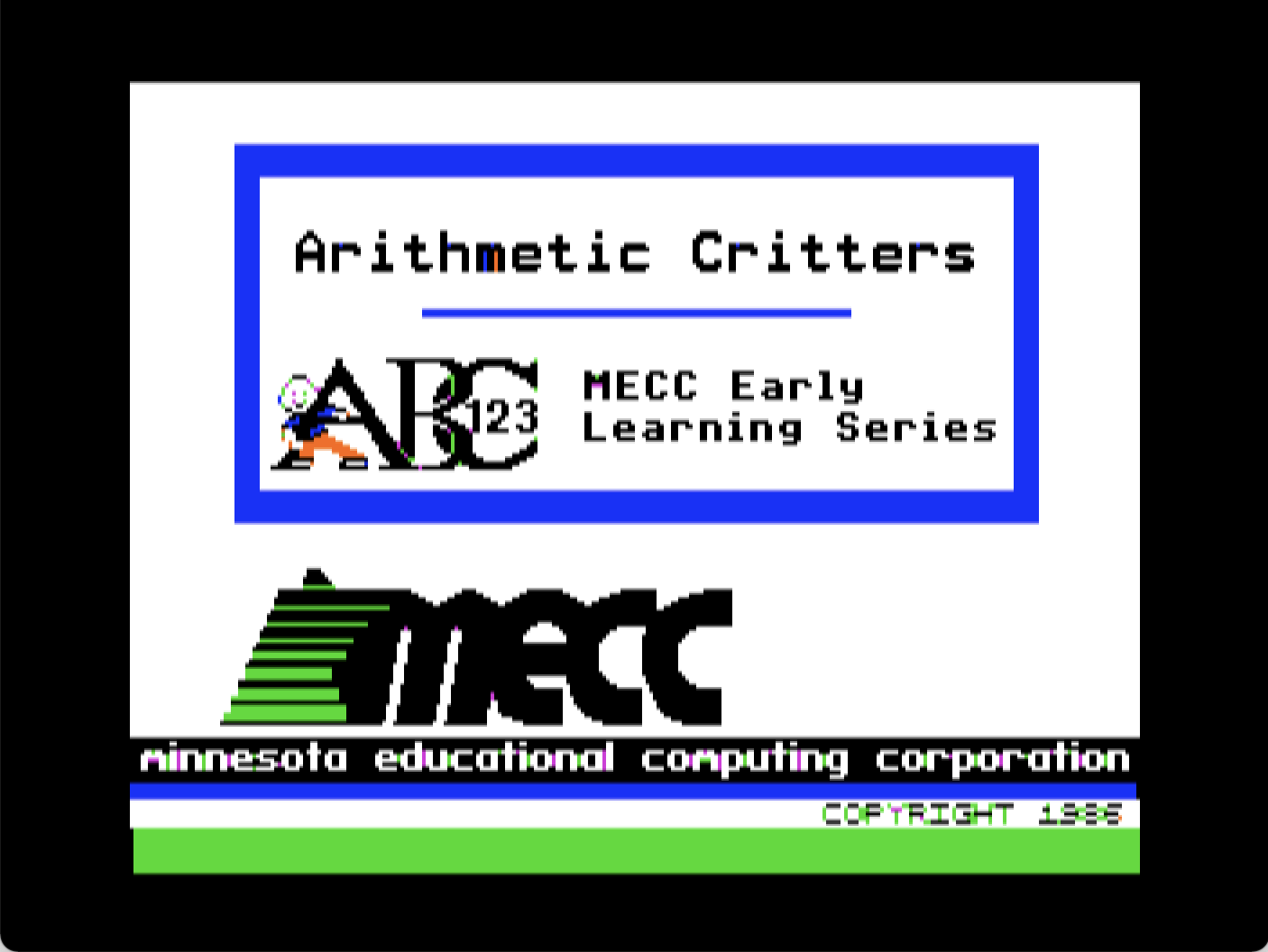 Arithmetic Critters screenshot 1 of 4