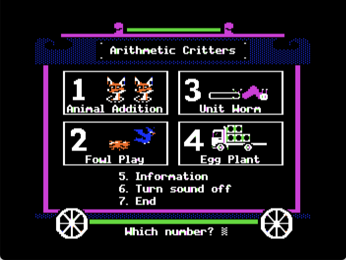 Arithmetic Critters screenshot 2 of 4