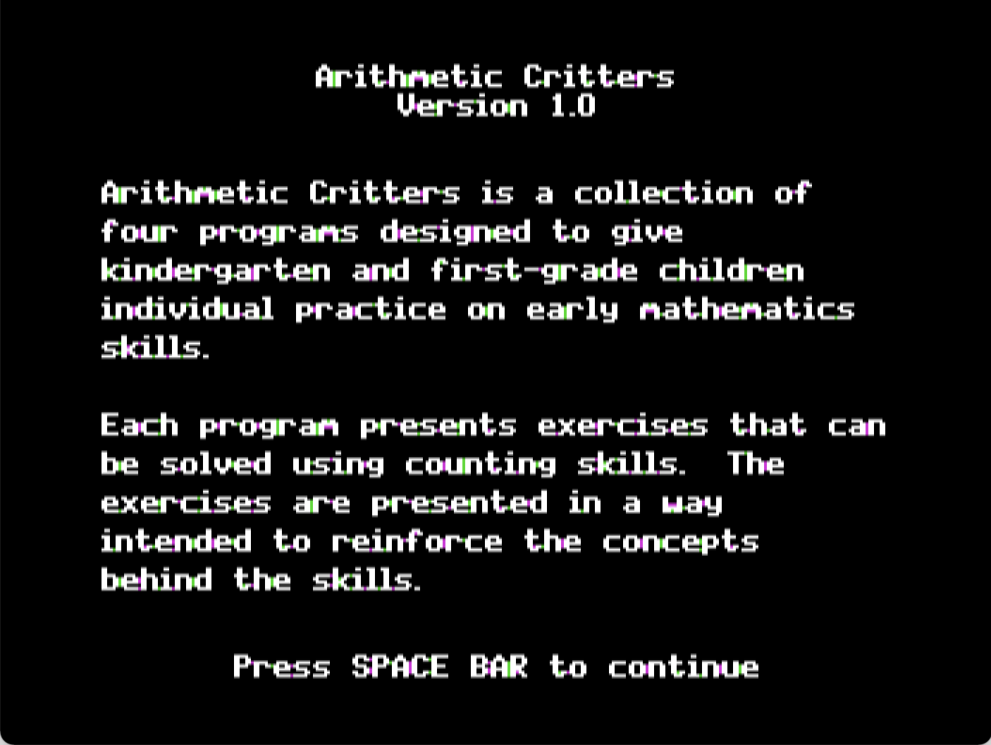 Arithmetic Critters screenshot 3 of 4