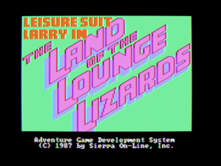 Leisure Suit Larry in The Land of The Lounge Lizards screenshot 1 of 11