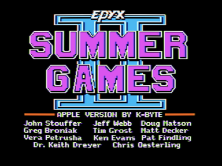 Summer Games II screenshot 2 of 6