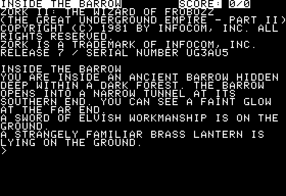 Zork II