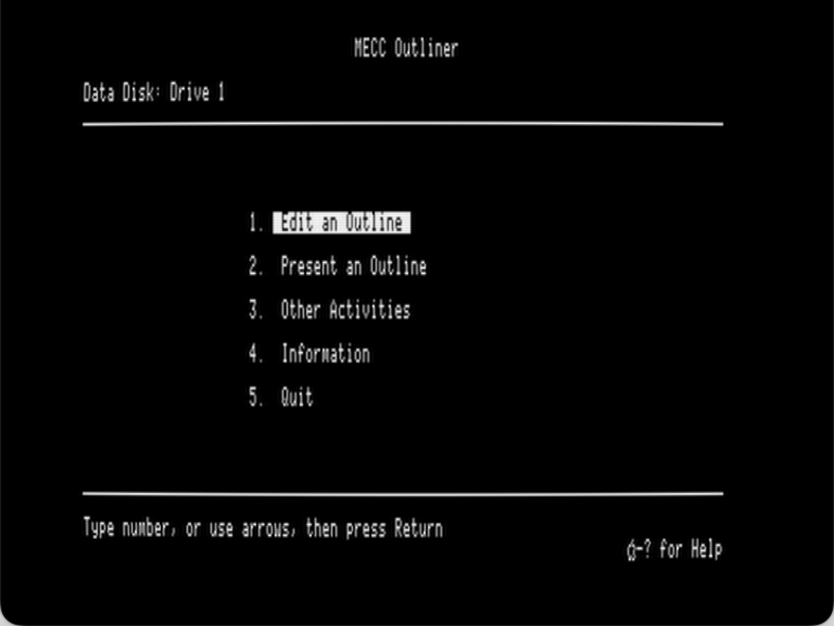 MECC Outliner screenshot 2 of 4