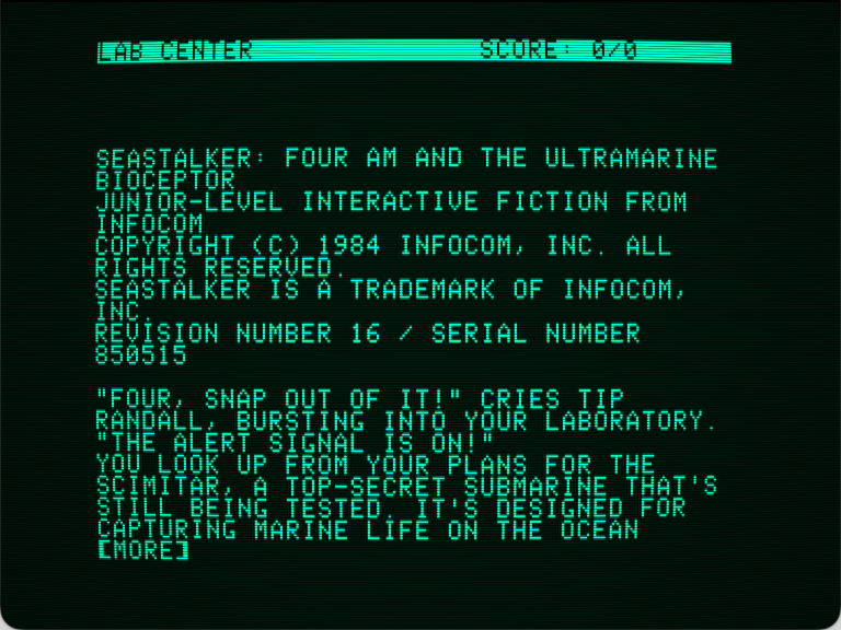 Seastalker screenshot 1 of 4