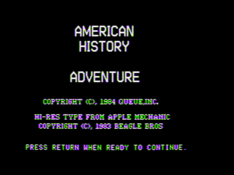 American History Adventure screenshot 1 of 3