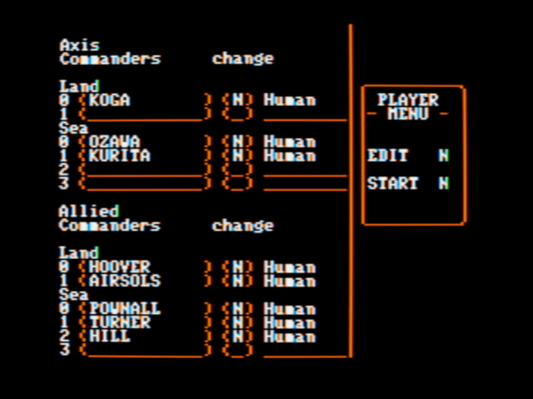 Carriers at War Scenario Disk: Gilberts Strike screenshot 2 of 3