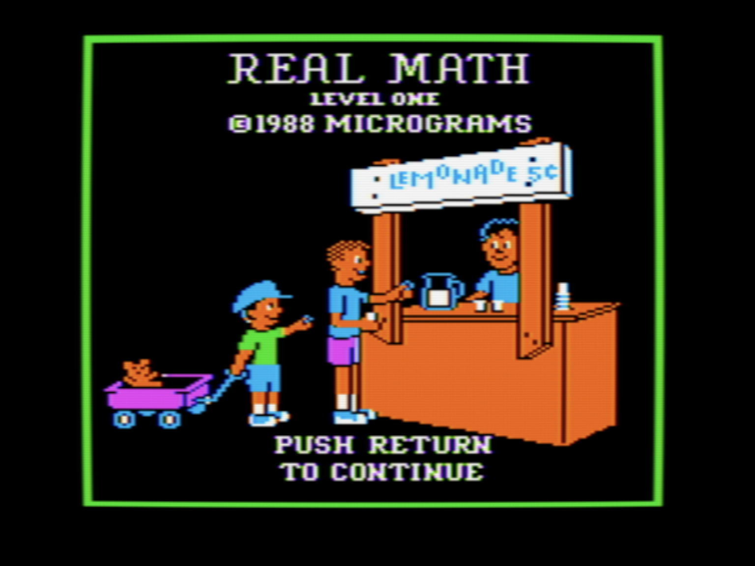 Real Math: Level I screenshot 1 of 3