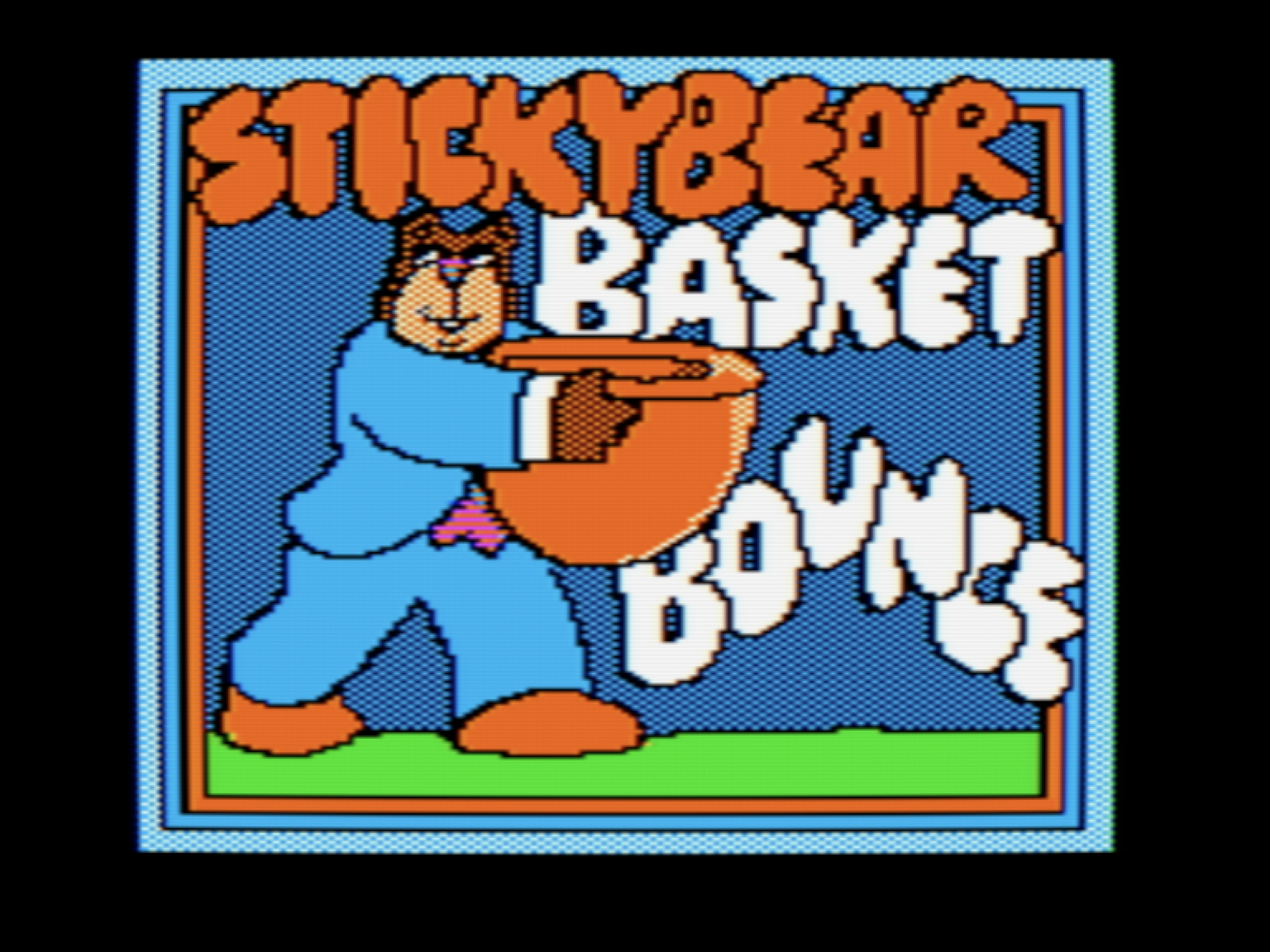 Stickybear Basket Bounce Demo screenshot 1 of 3