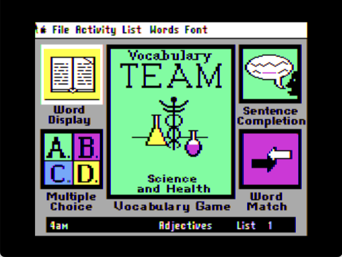 Vocabulary Science and Health 800K screenshot 1 of 4