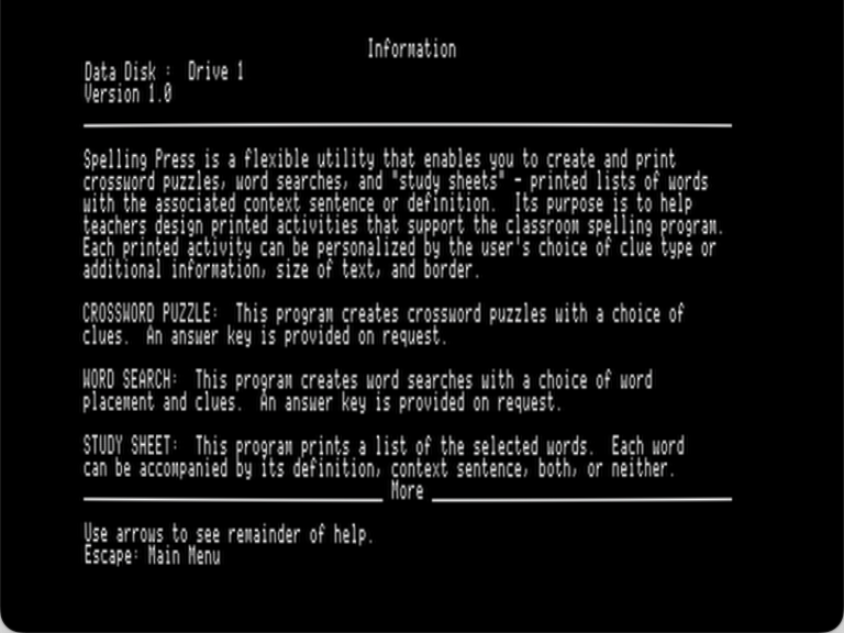 Spelling Press screenshot 3 of 4