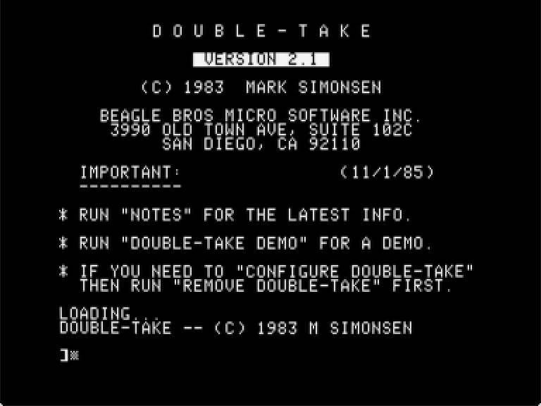 Double-Take screenshot 2 of 3
