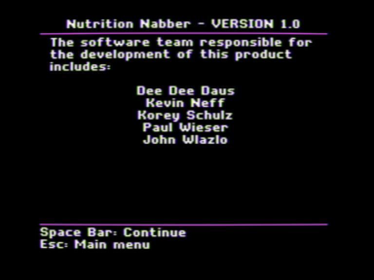 Nutrition Nabber screenshot 4 of 6