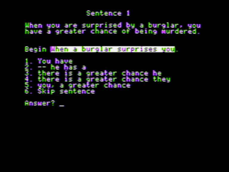 English Achievement V screenshot 4 of 4