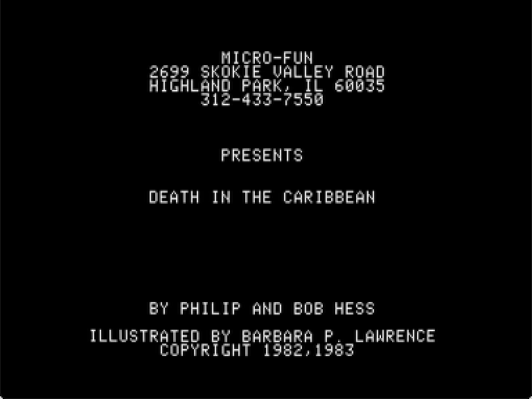 Death in the Caribbean screenshot 2 of 7