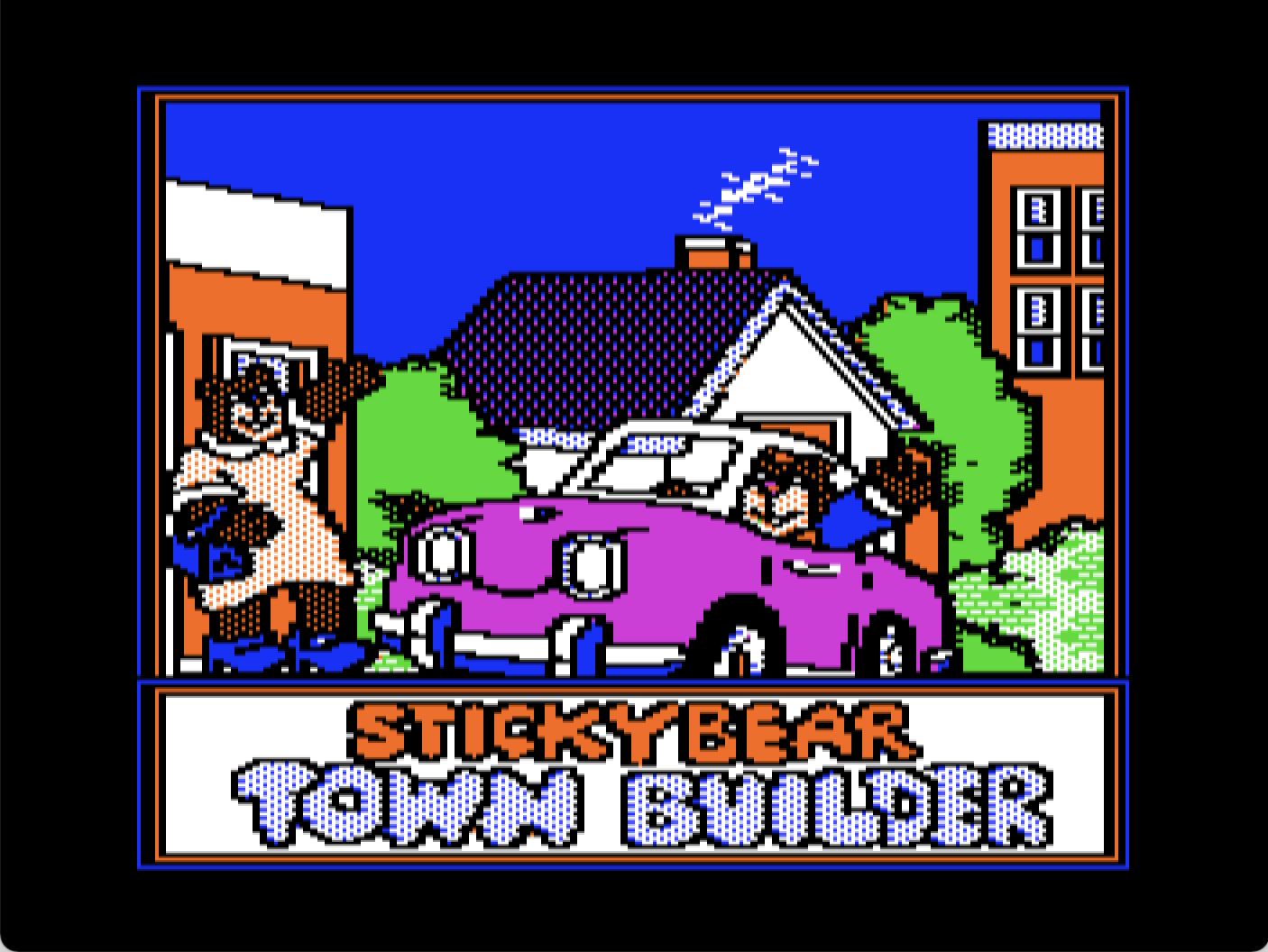 Stickybear Town Builder screenshot 1 of 6