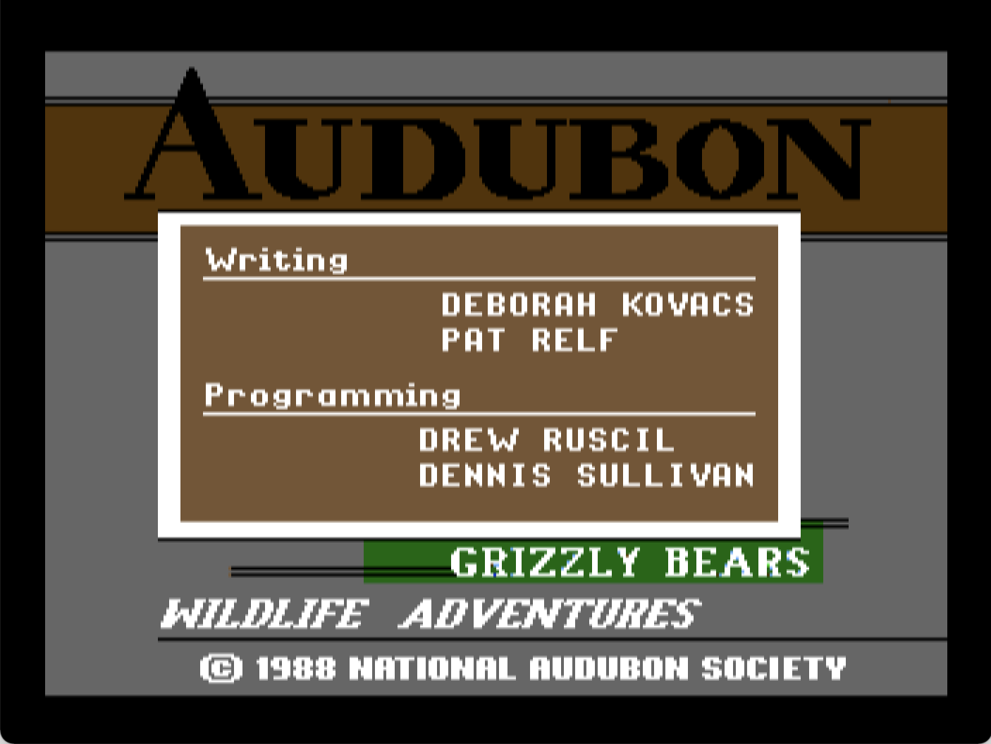Audubon Wildlife Adventures: Grizzly Bears screenshot 3 of 10