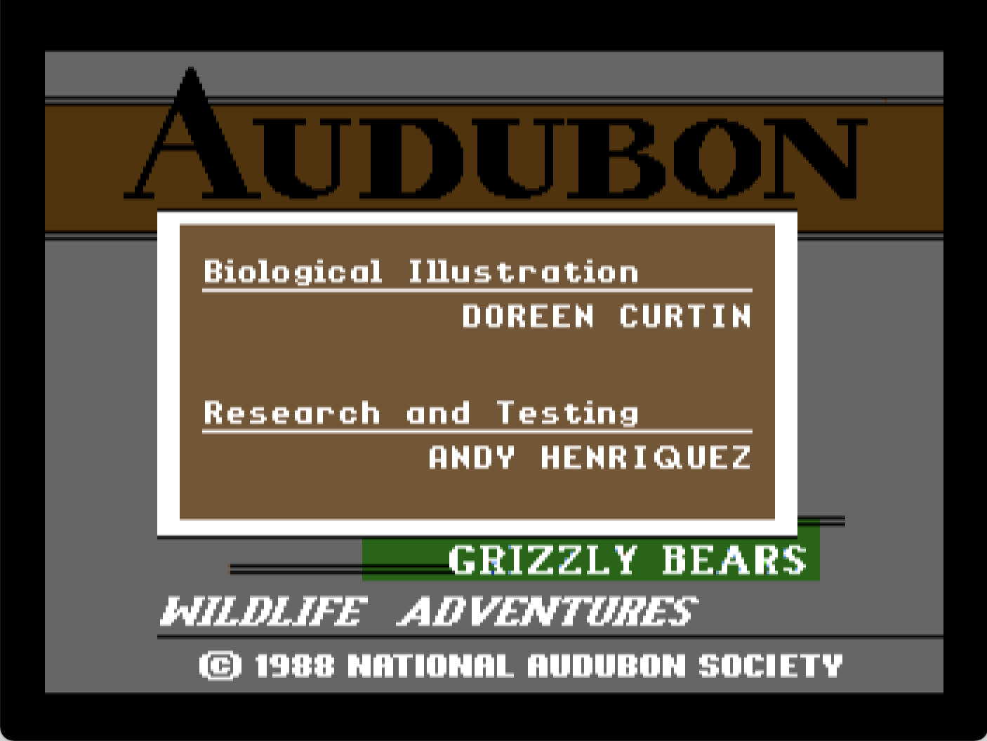 Audubon Wildlife Adventures: Grizzly Bears screenshot 5 of 10