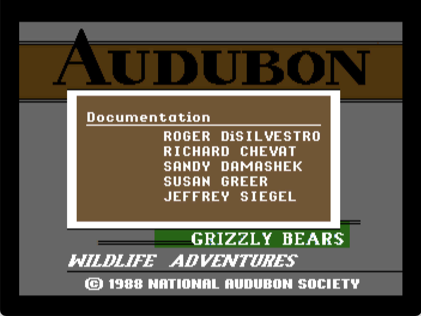 Audubon Wildlife Adventures: Grizzly Bears screenshot 7 of 10