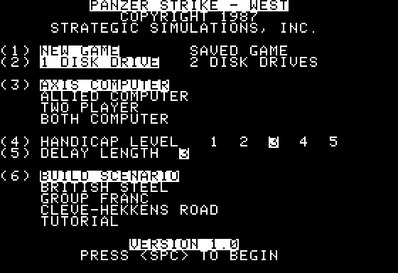Panzer Strike! screenshot 1 of 4