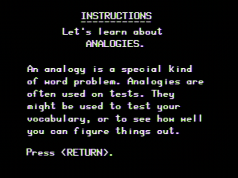 Analogies Tutorial screenshot 3 of 4