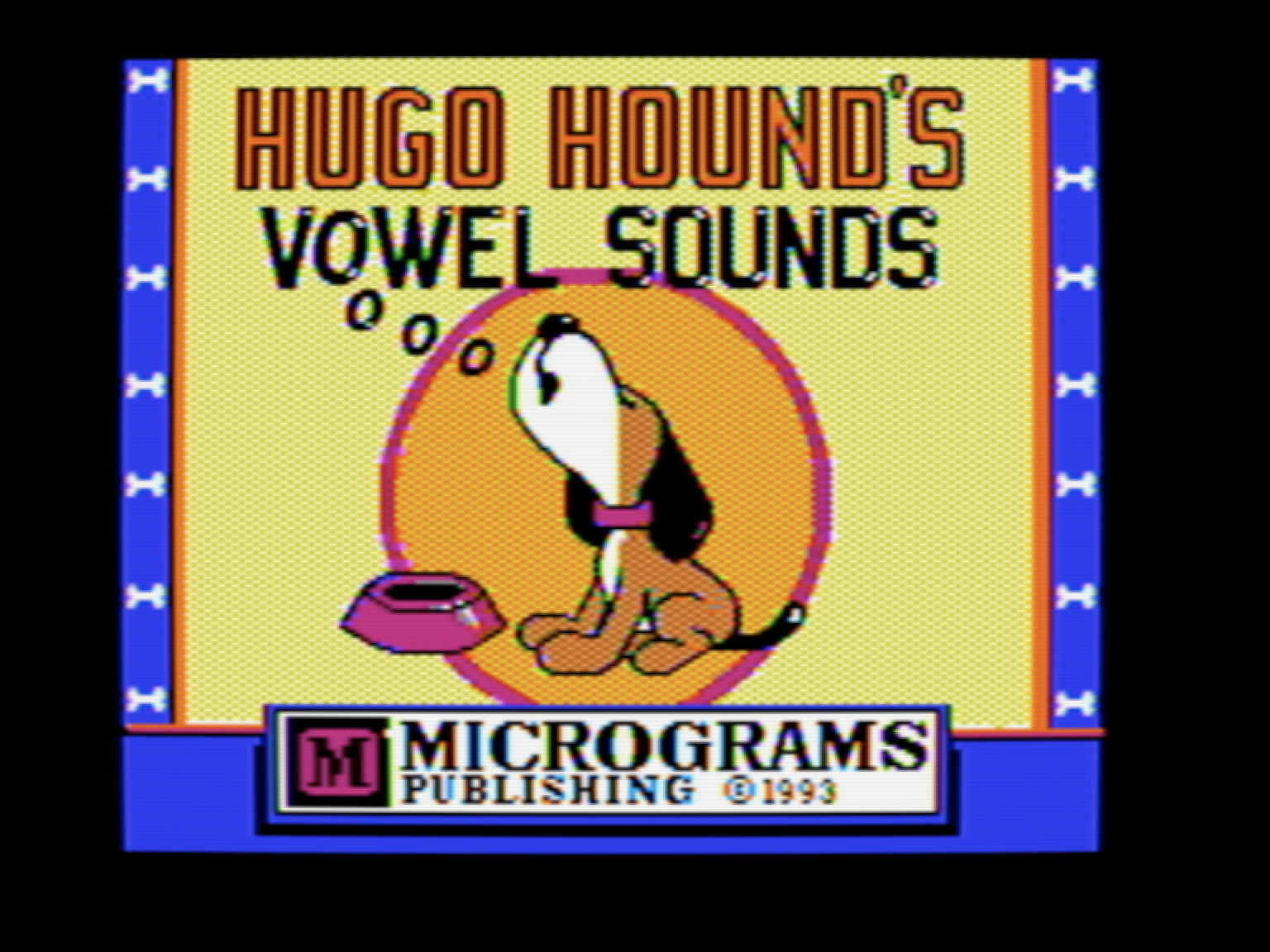 Hugo Hound's Vowel Sounds: Long Vowels screenshot 1 of 4