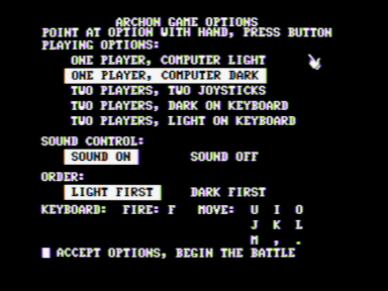 Archon: The Light and The Dark screenshot 3 of 4
